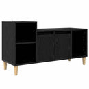 TV-skab Sort eg 100 x 35 x 55 cm Konstrueret træ
