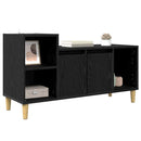 TV-skab Sort eg 100 x 35 x 55 cm Konstrueret træ