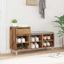 Sko skab Gammelt træ 102 x 36 x 60 cm Konstrueret træ