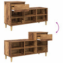 Sko skab Gammelt træ 102 x 36 x 60 cm Konstrueret træ