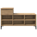 Sko skab med skuffe artisan eg 102 x 36 x 60 cm Konstrueret træ