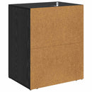 Natskab Sort eg 35 x 50 x 60 cm Konstrueret træ