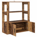 Sideboard Gammelt træ 30 x 80 x 90 cm Konstrueret træ