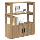 Sideboard artisan eg 30 x 80 x 90 cm Konstrueret træ