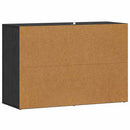 Sideboard Sort eg 80 x 30 x 53 cm Konstrueret træ