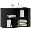 Sideboard Sort eg 80 x 30 x 53 cm Konstrueret træ