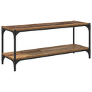 TV-skab Gammelt træ 100x33x41cm Ingeniørt træ og jern