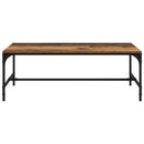 Sofabord Gammelt træ 100 x 50 x 35 cm Konstrueret træ
