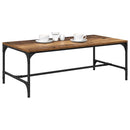 Sofabord Gammelt træ 100 x 50 x 35 cm Konstrueret træ