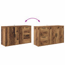 Sideboard Gammelt træ 100 x 33 x 59.5 cm Konstrueret træ