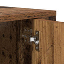 Vægmonteret TV Skab Vægmonteret Gammelt træ 80 x 34,5 x 40 cm