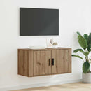 Vægmonteret TV Skab Vægmonteret artisan eg 80 x 34,5 x 40 cm