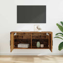 Vægmonteret TV Skab Vægmonteret Gammelt træ 100 x 34,5 x 40 cm