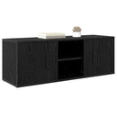 TV-skab Sort eg 100 x 31,5 x 35 cm Konstrueret træ
