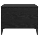 Sofabord Sort eg 60 x 44,5 x 45 cm Konstrueret træ