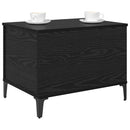 Sofabord Sort eg 60 x 44,5 x 45 cm Konstrueret træ
