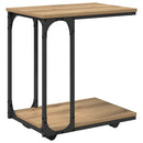 Sidebord Artisan Egetræ 50 x 35 x 55.5 cm Konstrueret træ