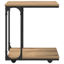 Sidebord Artisan Egetræ 50 x 35 x 55.5 cm Konstrueret træ