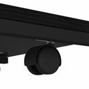Sidebord Sort eg 50 x 35 x 55.5 cm Konstrueret træ