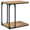 Sidebord Artisan Egetræ 50 x 35 x 52 cm Konstrueret træ
