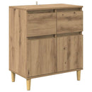 Sideboard Artisan Egetræ 60 x 35 x 70 cm Konstrueret træ