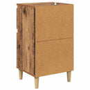 Natskab 2 pcs Gammelt træ 40 x 35 x 70 cm Konstrueret træ