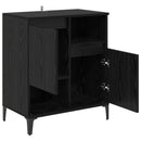 Sideboard Sort eg 60 x 35 x 70 cm Konstrueret træ