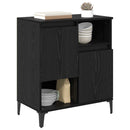 Sideboard Sort eg 60 x 35 x 70 cm Konstrueret træ