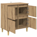 Sideboard Artisan Egetræ 60 x 35 x 70 cm Konstrueret træ