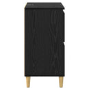 Sideboard Sort eg 60 x 35 x 70 cm Konstrueret træ