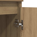 Sideboard Artisan Egetræ 60 x 35 x 70 cm Ingeniørt træ og jern