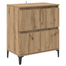 Sideboard Artisan Egetræ 60 x 35 x 70 cm Ingeniørt træ og jern