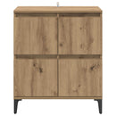 Sideboard Artisan Egetræ 60 x 35 x 70 cm Ingeniørt træ og jern