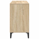 Vaskeskab Sonoma eg 80 x 33 x 60 cm Ingeniørt træ og jern