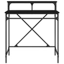 Bord Sort eg 80 x 50 x 90 cm Konstrueret træ