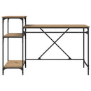 Bord Artisan Egetræ Konstrueret træ 135 x 50 x 90 cm