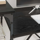 Bord Sort eg Konstrueret træ 135 x 50 x 90 cm