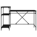 Bord Sort eg Konstrueret træ 135 x 50 x 90 cm