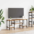 TV-skab Gammelt træ 102 x 35 x 45,5 cm Ingeniørt træ og jern