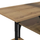 TV-skab 102 x 35 x 45,5 cm Artisan Egetræ Ingeniørt træ og jern