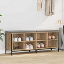 Sko skab Artisan Egetræ 131 x 35 x 50 cm Ingeniørt træ og jern