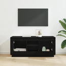 TV-skab Sort eg 102 x 35 x 45 cm Konstrueret træ