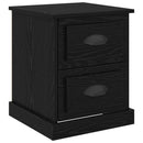 Natskab Sort eg 39 x 39 x 47.5 cm Konstrueret træ