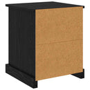 Natskab Sort eg 39 x 39 x 47.5 cm Konstrueret træ