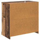 Sideboard Gammelt træ 70 x 35,5 x 67,5 cm Konstrueret træ