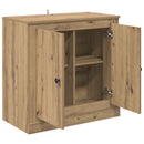 Sideboard Artisan Egetræ 70 x 35,5 x 67,5 cm Konstrueret træ