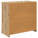 Sideboard Artisan Egetræ 70 x 35,5 x 67,5 cm Konstrueret træ