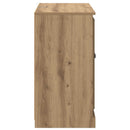Sideboard Artisan Egetræ 70 x 35,5 x 67,5 cm Konstrueret træ