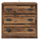 Sideboard Gammelt træ 70 x 35,5 x 67,5 cm Konstrueret træ