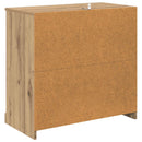 Sideboard Artisan Egetræ 70 x 35,5 x 67,5 cm Konstrueret træ